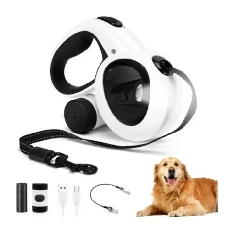 LED Retractable Leash — Pro