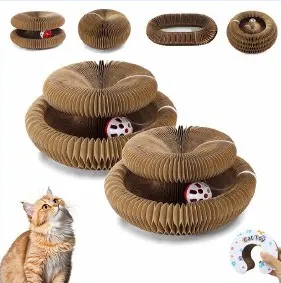 Accordion Cat Scratcher